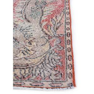 Vintage Large Area Hand Knotted Wool <b>Rugs</b> Red & Orange Medallion Pattern for Home Living Room or Hallway-Pae-2468 - Product Image 4