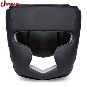 Protector de casco MMA de cuero profesional de la mejor calidad, protector de casco de Kick Boxing para artes marciales, taekwondo, karate, boxeo OEM - Product Image 3