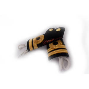 Charreteras de oro negro personalizadas, tablero de uniforme de vuelo de longitud completa para pilotos, uniforme de aerolínea, cómodo, a la moda, hecho a medida - Product Image 1