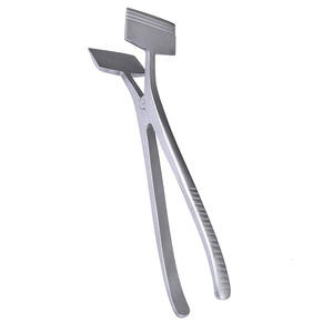 Esparcidor de yeso con mango de ranura de grado quirúrgico, esparcidor de yeso fundido de acero inoxidable resistente de 12 pulgadas - Product Image 1