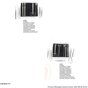 Juego dental para roedores Instrumentos veterinarios pequeños Kits veterinarios pequeños con bolsa de cuero - Product Image 3