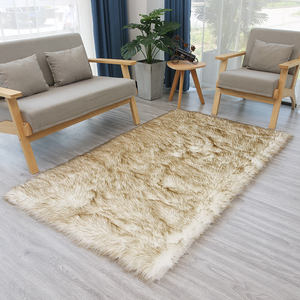 พรมขนสัตว์ผสมไหมพรมแบบสั่งทำพิเศษ ทันสมัย นุ่มฟู หนา 5-6 มม. ลายเรขาคณิต สำหรับตกแต่งบ้าน มุมอ่านหนังสือแสนสบาย - Product Image 2