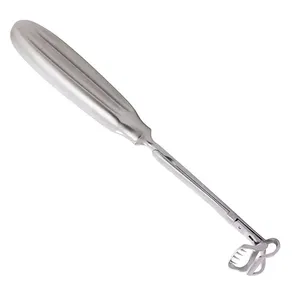 Curette adénoïde en acier inoxydable, instrument chirurgical ORL, curettes manuelles - Product Image 5