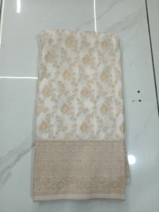 Chic tradicional Nylon Saree tela suave colores vibrantes para bodas fiestas sin esfuerzo comodidad estilo indio paquistaní - Product Image 4