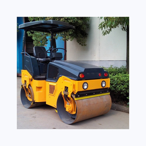 Smooth Road Roller Compactor equipo de construcción diseño duradero eficiente confiable Uso de rendimiento fuerte - Product Image 4