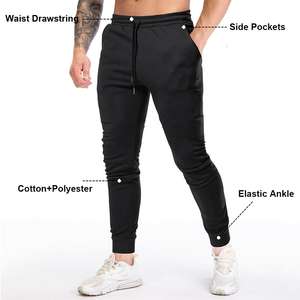 Pantalones masculinos Pantalones casuales Algodón Poliéster Ropa de otoño Pantalones y pantalones para hombres Pantalones casuales cómodos para hombres Desgaste - Product Image 3