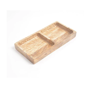 Assiette à dîner en bois d'acacia de qualité alimentaire Home Decor Vintage Leaf For Food pour les ustensiles de cuisine et au meilleur prix - Product Image 4