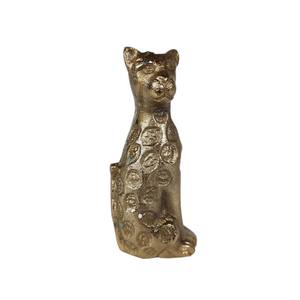 Desktop Sculpture Aluminum Tiger Sculptures Silver Finished for Home Living Room Decorative Handmade Customized Bulk - Product Image 1