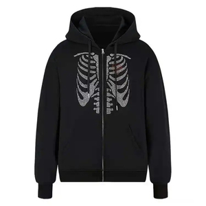 Personnalisé Propre Logo Hommes de Haute Qualité Coton Polyester Imprimé Pull Hommes Sweat à Capuche Surdimensionné Quantité OEM Personnalisé - Product Image 3