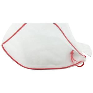 ถุงตาข่ายพกพาทำจากโพลีเอสเตอร์รักษ์โลก ปรับขนาดและช่องใส่ของได้ตามต้องการ รีไซเคิลและซักล้างได้ เหมาะสำหรับใส่เครื่องสำอาง ของเล่น และลูกบอล - Product Image 5