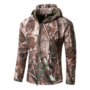 Vestes de chasse d'hiver pour la montagne, imperméables, respirantes, coupe-vent, vêtements de pêche imprimés, camouflage d'arbre, veste de chasse softshell - Product Image 1