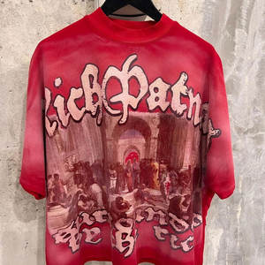 Bold And Vibrant Acid Washed Graphic <b>Men</b> Printed T <b>Shirt</b> Everyday Wardrobe Essential Cotton Customized Logo <b>Men</b> Printed T <b>Shirt</b> - Product Image 4