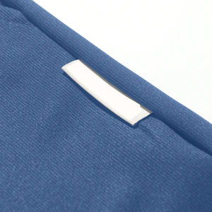 กางเกงวอร์มขายดีปี 2026 ผลิตจากโพลีเอสเตอร์ 100% เป็นมิตรกับสิ่งแวดล้อม ทรงโอเวอร์ไซส์ สไตล์ลำลอง สีดำฟอกแบบดิสเทรส ขากว้าง - Product Image 5