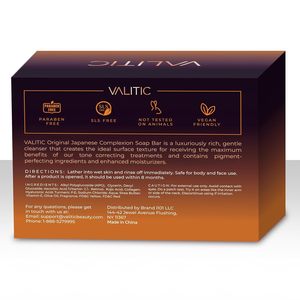 Kojic Acid Dark Spot Remover <b>Soap</b> Bars with Vitamin C, Retinol, Collagen, Turmeric - Original - Product Image 3