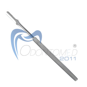 ด้ามมีดผ่าตัด Odontomed 2011 หมายเลข 7 รุ่น ODM-27-07E ทำจากสแตนเลส เหมาะสำหรับใช้ในงานทันตกรรมและสัตวแพทย์ # 20-25 พรีเมียม - Product Image 2