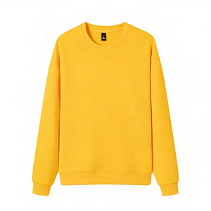 Nueva sudadera unisex de alta calidad, personalizada, lisa, con cuello redondo, bordado, impresión de logotipo, 100% algodón. - Product Image 1