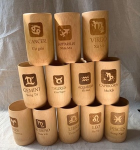 Mug de voyage en bambou naturel en gros, tasse à café réutilisable, gobelet portable, logo personnalisé, emballage OEM - Product Image 4