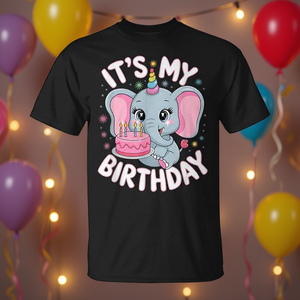 Cute Elephant <b>Unicorn</b> Kids <b>T</b>-<b>Shirt</b> for Girls Promotional Birthday <b>T</b>-<b>Shirt</b> for Children - Product Image 2