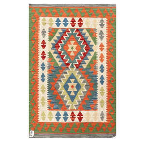 Alfombras Imaco Maimana, Alfombra Kilim Afgana, 123 x 78 cm, Alfombras y Juegos de Alfombras Tradicionales Afganas - Product Image 1