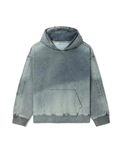 Sudadera con Capucha de Moda Urbana Vintage, Lavada al Ácido, con Logotipo Bordado, 100% Algodón, para Hombre, Novedad 2026 - Product Image 6