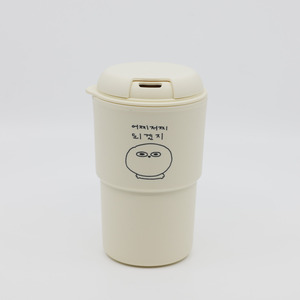 [Made in Korea] OHBOTTLE Bicchiere in Plastica a Doppia Parete Personalizzato 12oz/350ml - Design Coreano con Coperchio e Stampa Serigrafica per Uso Promozionale - 12 - Product Image 4