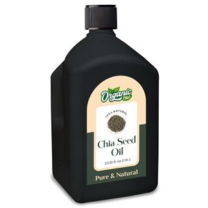 Organic Zing Envío gratis Aceite de semilla de chía | Suministro a granel | Grado cosmético | Etiqueta privada disponible - Product Image 1
