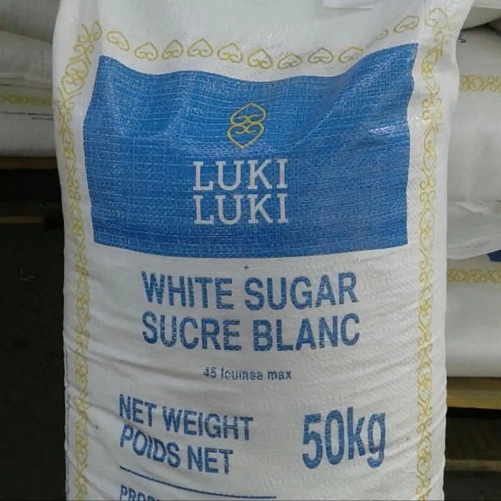 화이트 이쿠사 브라질산 45 설탕 50 kg 준비 공급/구매 위치 세련된 지팡이 설탕 브랜드 수출품 품질