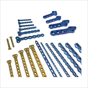 Implantes Médicos de Titanio para Mascotas, Placa de Bloqueo Veterinaria Ortopédica Cortable de Tipo T Doble de 1.5 mm para Cirugía Ortopédica - Product Image 1