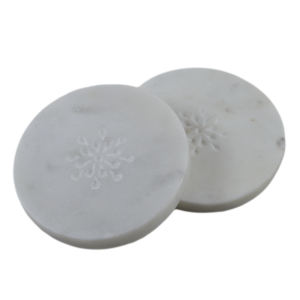 Posavasos liso de mármol blanco y negro, el uso más exigente para decoraciones de mesa, boda, fiesta, Bar, restaurante, piedra, posavasos - Product Image 4