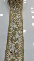 Rubans et lacets brodés floraux sur mesure en couleurs pastel, idéal pour les fabricants de vêtements pour enfants
