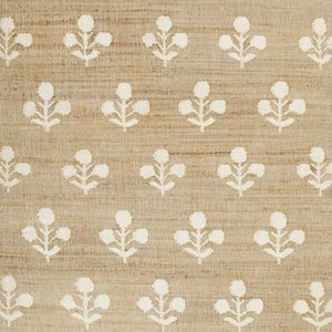 Venta caliente alfombra floral de yute de tejido plano para sala de estar dormitorio puerta de la habitación al aire libre cocina Hotel a precio de fábrica - Product Image 1