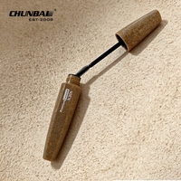 Emballage de tube de sérum pour la croissance des cils et mascara pour sourcils, design premium, logo personnalisé, brun, vide, unique, 6 ml, 10 ml, avec brosse