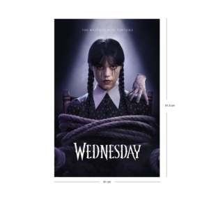 Póster de estilo moderno de la temporada 2 de Wednesday, papel duradero para uso en pared, The Wait Has Been Torture - Product Image 2