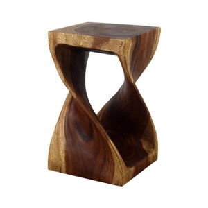 Table d'appoint en bois moderne de haute qualité meubles de maison table d'extrémité en bois massif pour la décoration de la maison artisanat fabriqué au Vietnam - Product Image 3