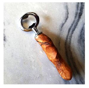 NUEVO MODELO Abrebotellas de acero inoxidable de madera Abrebotellas antiguo Acero inoxidable con mango de hueso de cuerno de madera Muy - Product Image 2