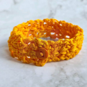 Trendy Casual Accessory Knitted <b>Wristband</b> Lightweight Comfortable Knit Texture For Daily Fashion And Lifestyle Use - Product Image 3
