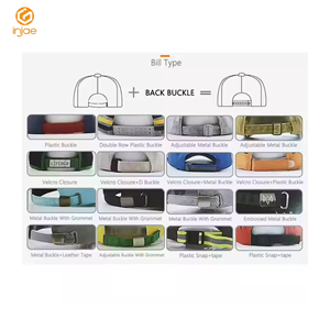 หมวกแก๊ปทรูคเกอร์สำหรับผู้ชายหมวกแก๊ปแบบปรับได้สำหรับโลโก้ผ้าทอแบบติดเองได้2D ผลิตจากเวียดนาม - Product Image 6