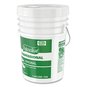 Liquide vaisselle Palmolive Professional Original, savon dégraissant haute performance, seau industriel de 5 gallons (04917) - Product Image 5