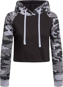 เสื้อครอปท็อปฮู้ดดี้ลายมัดย้อมสั่งทำตามเทรนด์มาแรงประจำปี 2026 เสื้อฮู้ดดี้ครอปท็อปมัดย้อมแบบใหม่สำหรับผู้หญิง แขนยาว - Product Image 6