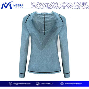 Sweat à capuche élégant pour femmes coupe classique poignets côtelés coton doux sans effort Chic Streetwear Design pour l'hiver brodé ODM chaud - Product Image 4