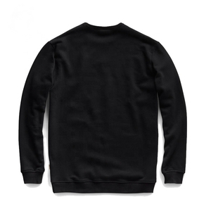 Sudadera de cuello redondo de gran tamaño Vintage para hombre personalizada de alta calidad de algodón poliéster impresión Digital logotipo personalizado liso teñido invierno - Product Image 3