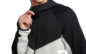 Chándal deportivo de alta calidad, chándal ligero cortavientos impermeable en blanco, conjunto de chándal para hombres, logotipo personalizado - Product Image 2