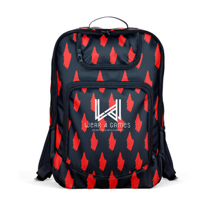 Sac à dos de sport multifonctionnel en microfibre léger de haute qualité, directement de l'usine, avec fermeture éclair, faible MOQ, service sans frais de douane - Product Image 4