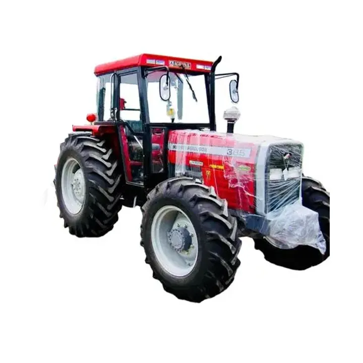 Longue durée de vie usine prix direct machines agricoles Massey Ferguson MF 385 4X4 tracteur d'usine