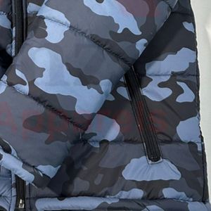 Men's Camouflage Puffer Jacket 300 GSM Polyester Fabric Full Zip <b>Detachable</b> <b>Sleeves</b> & Hood Puffer Jacket For Men From Pakistan - Product Image 4