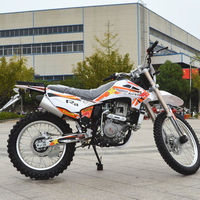 Potente Motocicleta Todoterreno Enduro de 250cc, Refrigerada por Aire, Estilo Kews, para Carreras de Supermoto y Cross, para Adultos