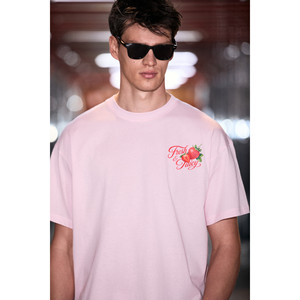 T-shirt pour homme GRIMELANGE FILIERO, 100% coton biologique, imprimé, col rond, coupe classique - Product Image 2