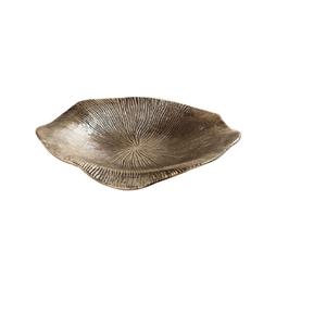 Cuenco profundo de Metal de latón chapado en oro de forma redondeada hecho a mano tallado para almacenamiento decorativo de alimentos postre servir exhibición de frutas - Product Image 5