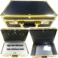 Mallette à outils de barbier de vente chaude avec plusieurs modèles au choix mallette en aluminium pour outils de coiffure