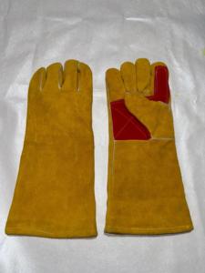 Grands gants de soudage en cuir Kevlar Gants de sécurité ignifuges résistants à la chaleur pour les soudeurs - Product Image 5